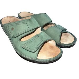 Finn Comfort Sandal Women’s Size EU Sz 40/USA 9D Leather Hk N Lip Double Strap
